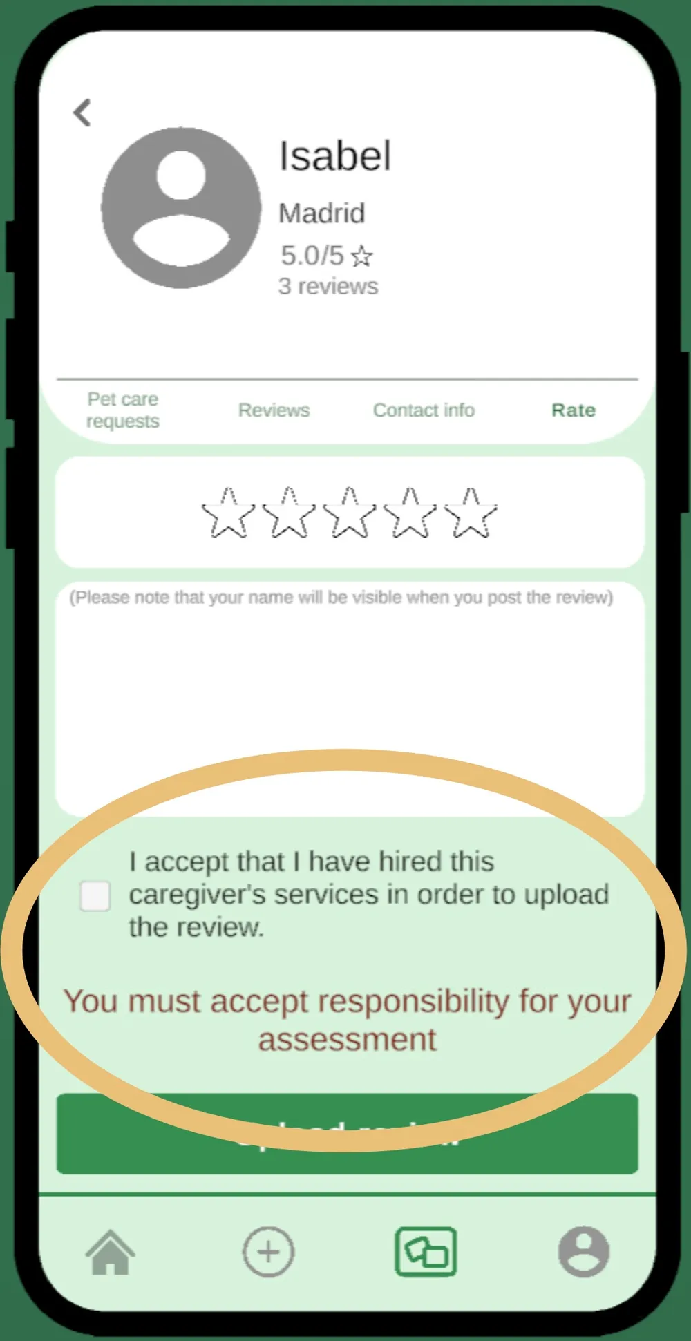 APPASEO rating system screen
