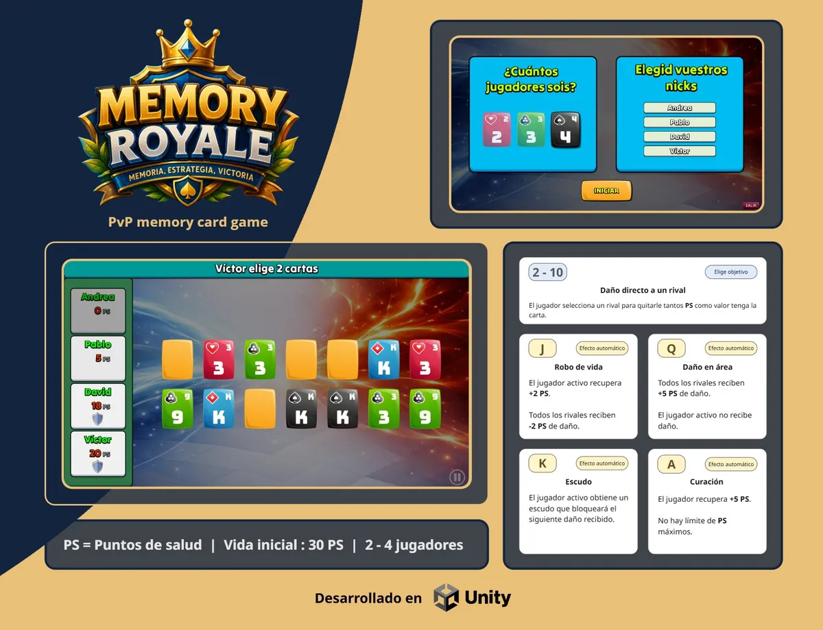 Memory Royale game screenshot